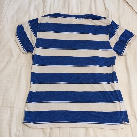 Ditch Plains striped V-neck shirt size Large - Picture 5 of 5